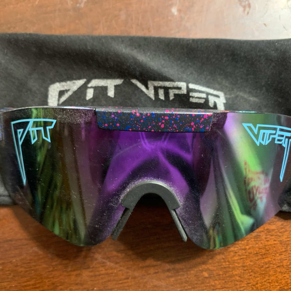 Pit Viper Purple VR Case with Futuristic Design